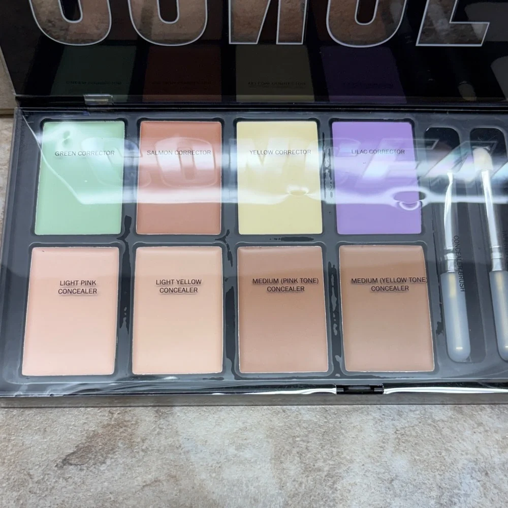 Profusion Color Correcting Concealer Palette – Multi-Shade Makeup Palette